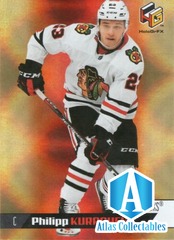 2020-21 UD Extended Philipp Kurashev GOLD ROOKIE HoloGrFX #HG-11 Blackhawk